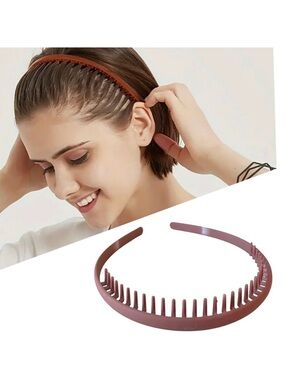 🔴 5 for $10 ONE Mauve Headband with Teeth